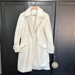 Nine West Elegant White Women's Coat